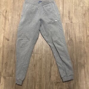 Nike Gray Sweatpants with Blue Tag size small